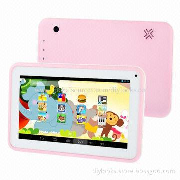 Android 4.2 Education Children's Tablet PCs with Capacitive Touch Screen, Dual-camera, Dual-core